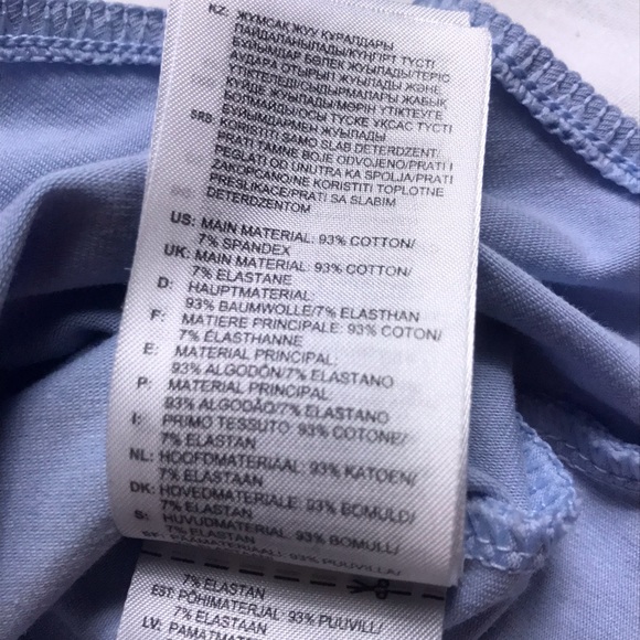 --SOLD-- ADIDAS RYV bodysuit in periwinkle blue - Picture 8 of 9